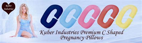 Buy Kuber Industries Microfiber 50TC Body Pillow with Zippered Cover ...