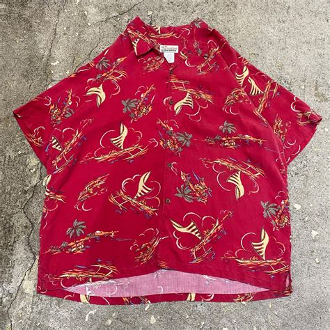 00s pataloha open colour S/S shirt | What’z up
