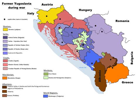 Yugoslav wars timeline