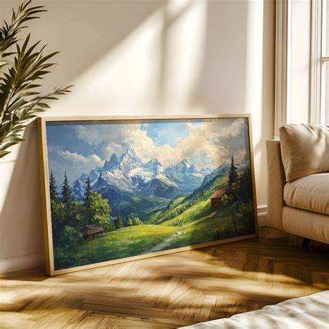 Serene Mountains - Vaastu Paintings - Travelarty – TravelArty