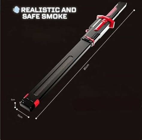 HAPPY CHAPPIE Sparkblade LED Sword Katana with Smoke & Spark Effects 7 ...