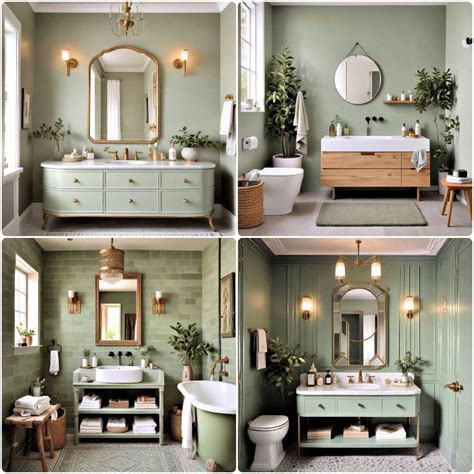 20 Modern Sage Green Bathroom Ideas You Can Copy