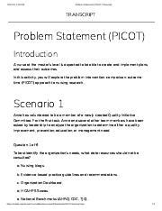 Image result for Picot Statement Example