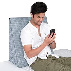 Metron 7-in-1 Multipurpose Adjustable Bed Wedge Pillow for Sleeping ...