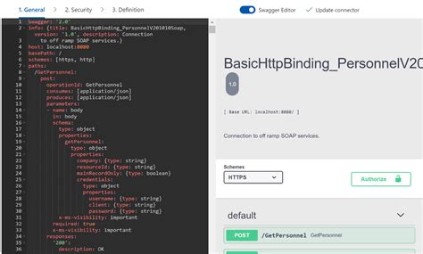 Use Logic Apps Custom Connector 的图像结果
