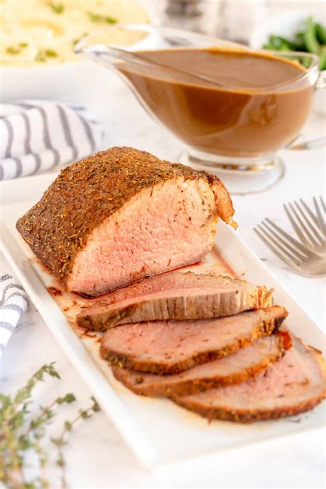 Eye of Round Roast Beef with Gravy | Valerie's Kitchen