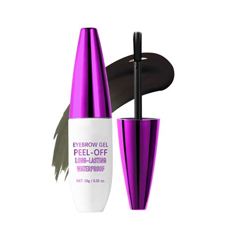 Peel Off Eyebrow Tinting Gel Kit- Tattoo Eyebrow Gel Easy Peel Off ...