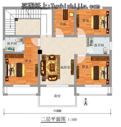120平方套房设计图,120平方房子图,120平方建房图(第3页)_大山谷图库
