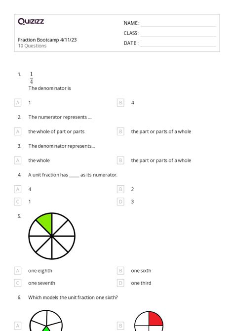 Image result for Fraction Model for Class 5