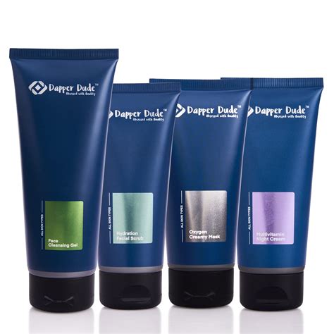 Dapper Dude - Obsessed Men's Skincare Set: Hydration & Anti-pollution ...