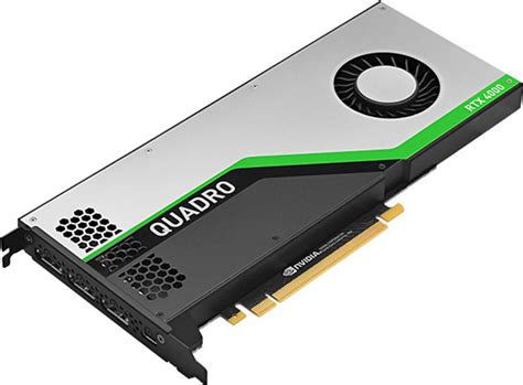 nVIDIA Quadro RTX 4000 GDDR6 8 GB NVIDIA Chipset 64 bit 954 MHz ...