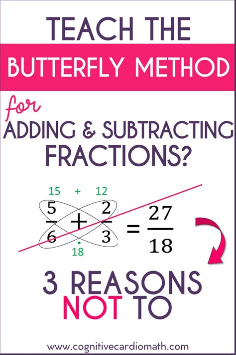 Image result for Butterfly Method Math