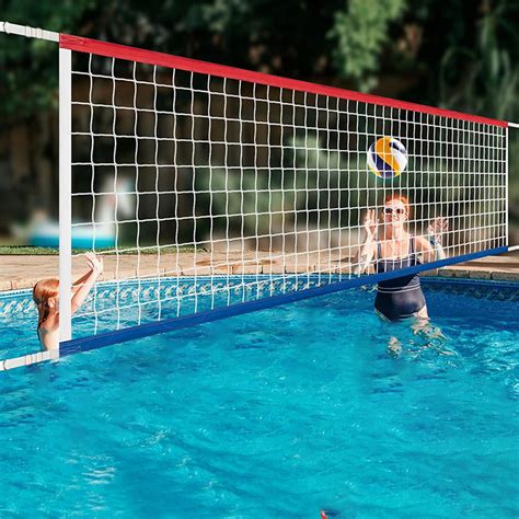 Kumdkd Official Size Pool Volleyball Net Set - Professional Grade ...