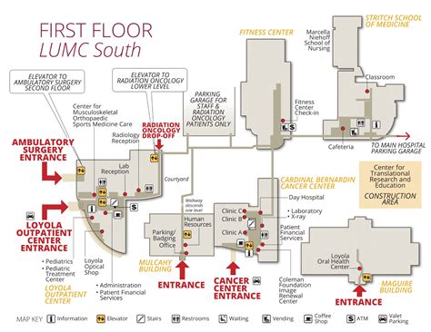 Loyola University Medical Center Map (2017 - 2016) - All Maps
