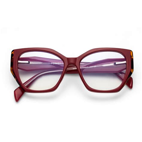 PERKEY Full Rim Cat Eye-Oversized Blue Light Blocking glasses Spectacl ...