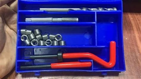 Image result for Using Helicoil Thread Repair Kit