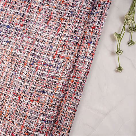 Buy Multi Color Premium Metallic Tweed Fabric (60" Width) 11007/41 | FFAB