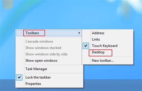 Image result for Add Power Button to Taskbar Windows 8