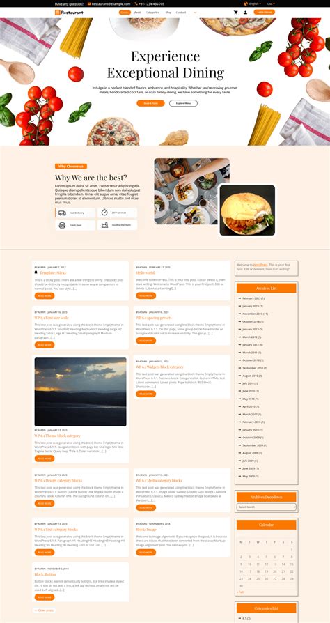 Food Restro Zone | Ideal For Fine Dining