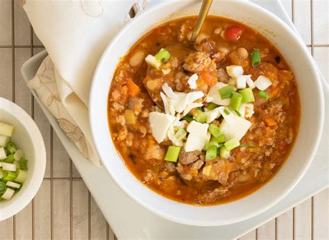 The Best White Bean Chili with Ground Turkey - Delectable Food Life