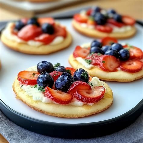 Mini Fruit Pizza