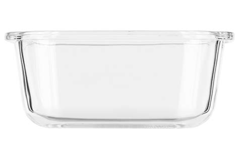 ARDESTO Container for storage Gemini 500 ml, square, borosilicate glass ...