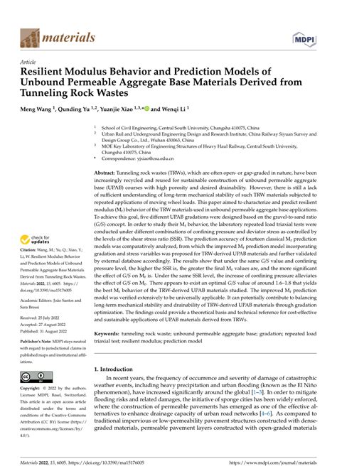 Image result for Resilient Modulus of Aggregate Base