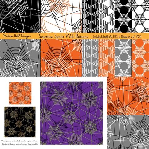 Halloween Patterns Paper, Background KDP | MasterBundles