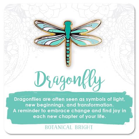 Dragonfly Enamel Pin | Dragonfly quotes, Dragonfly, New beginning tattoo