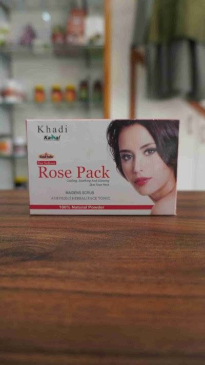 Buy Khadi Rose Pack Maidens Scrub Online at Best Prices at Khadi Bhawan ...