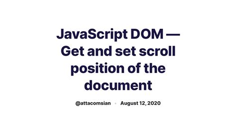 Image result for JavaScript Scroll