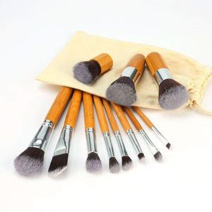 Bronson Professional Bamboo Makeup Brush Set - 11 Pcs - Price in India ...