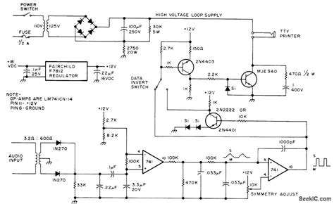 Image result for RTTY Decoder Circuit
