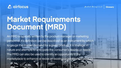 What is a Market Requirements Document (MRD)? Definition & FAQ ...