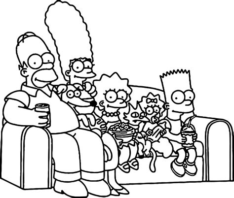 Bart Simpson Coloring Pages at GetColorings.com | Free printable ...