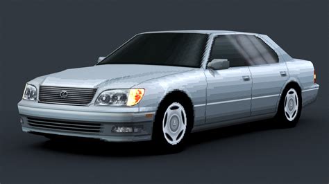Lexus LS400 (Celsior) (PS1 Low-poly) - 3D model by Evgeniy (@evgeniyy) [a8ff42b] - Sketchfab