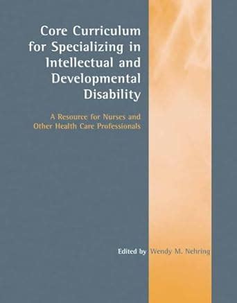 Buy Core Curriculum for Specializing in Intellectual and Developmental ...