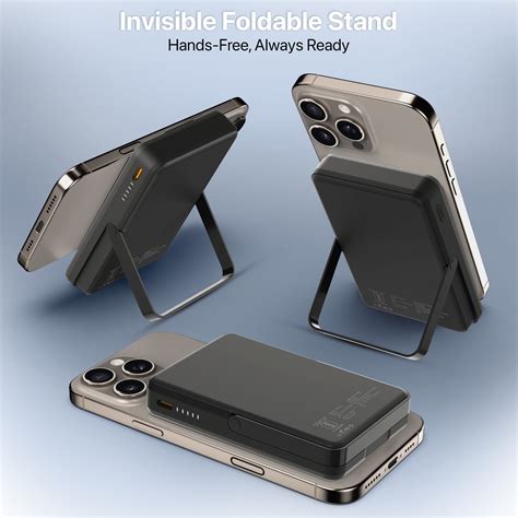 Dr Vaku ® 3-in-1 TERAMAG 10000mAh 15W MagSafe Wireless Power Bank | 22 ...