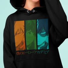 My Hero Academia Hoodie, Bakugo, Izuku, Todoroki, India | Ubuy