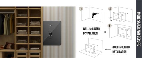 Plantex Locker for Home-Digital Safe Locker-Front Glass Panel Keypad ...