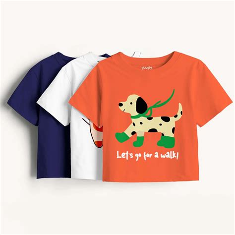 Girls T-Shirts & Crop Tops (4–12 Years) | Guugly Wuugly