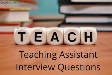 Teaching Assistant Job Interview Questions 的图像结果
