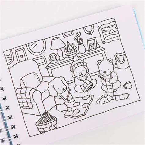 Bobbie Goods Coloring Book Cute Cozy Designs for India | Ubuy