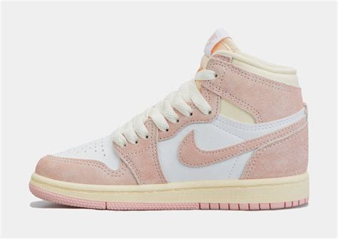 White Pink Air Jordans