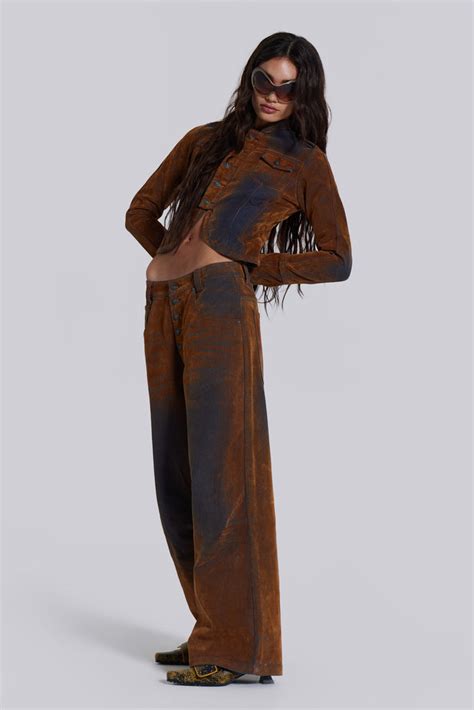 Shop Zebe Velvet Touch Jeans | Jaded London | Clothing