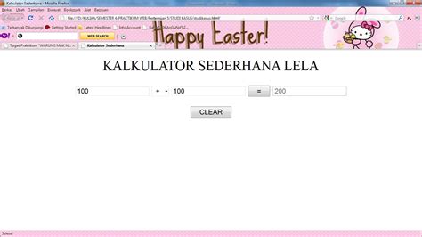 Image result for JavaScript Bikin Kalkulator Sederhana
