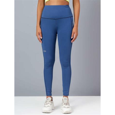 Buy Dida Women Active Sports Multi Purpose Blue Tights Online