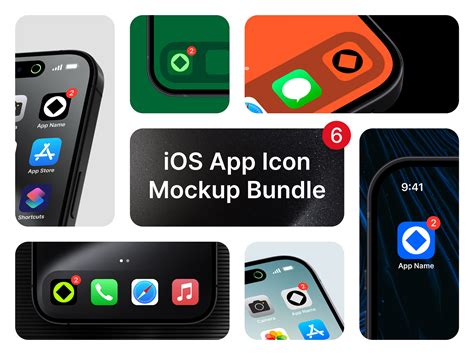 iOS App Icon Mockup Bundle by Lucas Fields on Dribbble