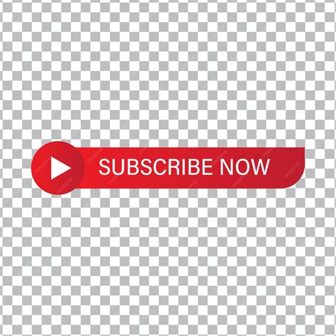 Premium Vector | Youtube subscribe button with notification bell icon ...
