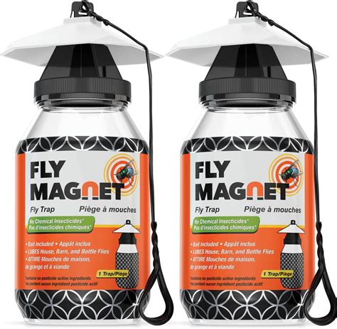 Amazon.com : Fly Traps Outdoor- Reusable Hanging Fly Trap- (3-Pack) Add ...